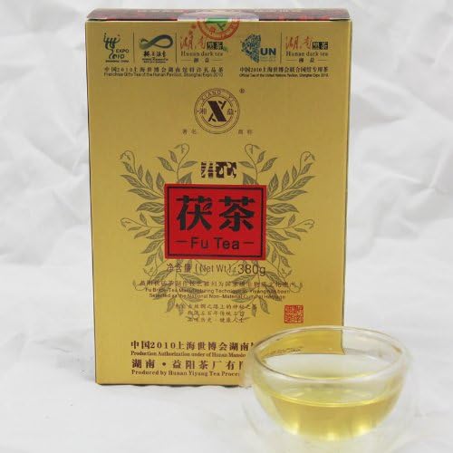 安化黑茶 湖南特产 湘益君心茯茶380g